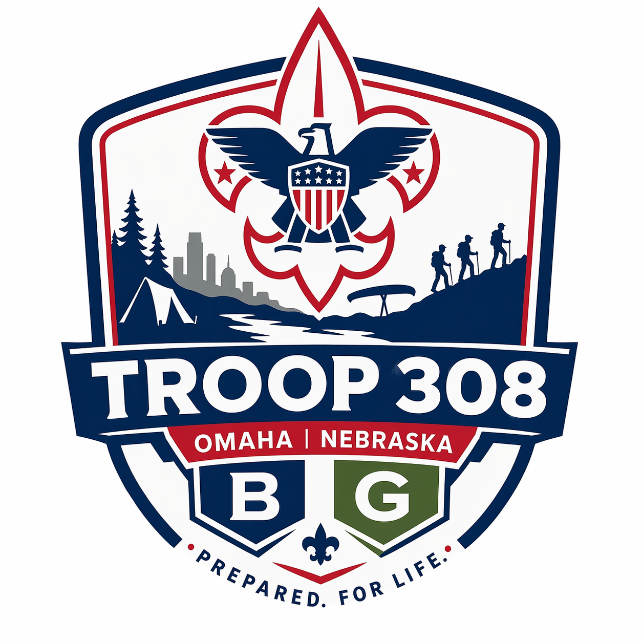 Troop 308 logo